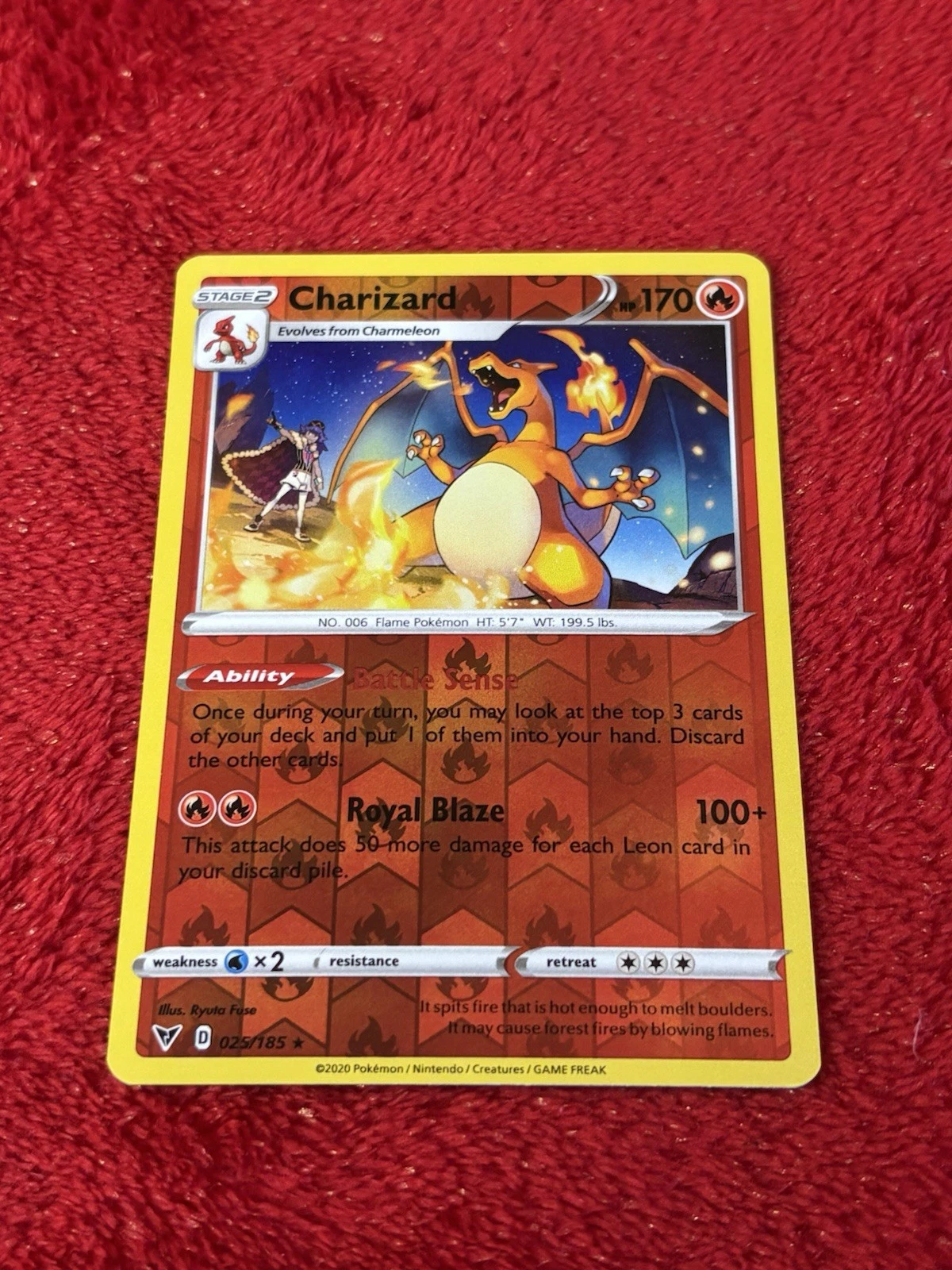 リザードン charizard　reverse foil holo 英語　海外 リザードン charizard reverse foil holo 英語 海外 リザードン