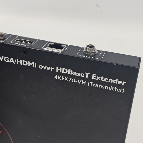 AV ACCESS 4KEX70-VH HDMI2.0 Over HDBaseT Extender Transmitter NO POWER CABLE - Picture 2 of 4