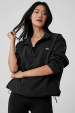 New AIo Yoga Women's Takeaway Track Pullover Quarter-Zip Jacket