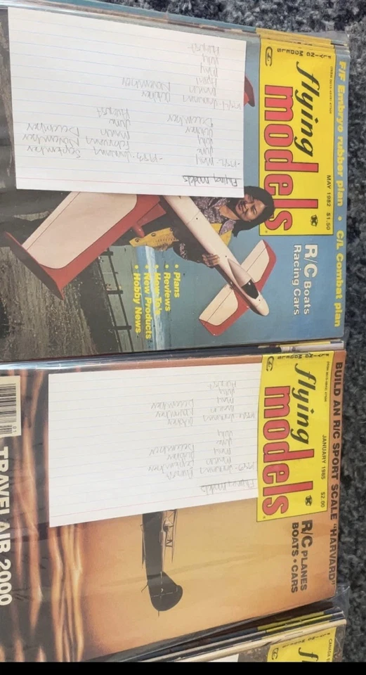 Flying Models Magazine 1967-1982, Scale Aircraft Model Aviation Foto 3 de 4