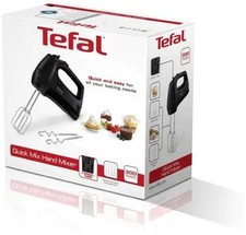 TEFAL Handmixer HT3108 300 Watt, 5 Geschwindigkeitsstufen, Turbo-Funktion