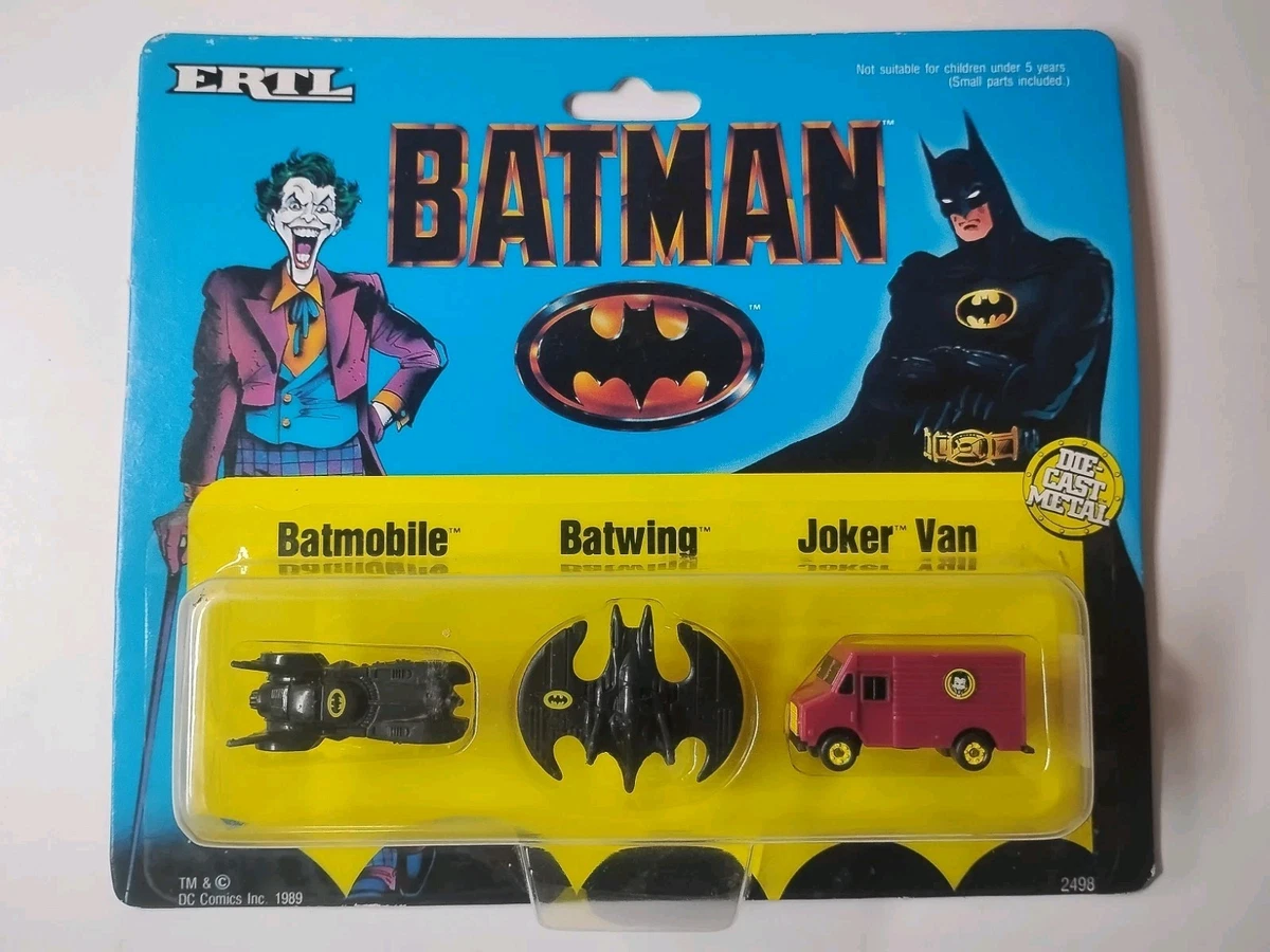 Batman 1989 Vehicle Year Vintage Manufacture Diecast Cars, Trucks 