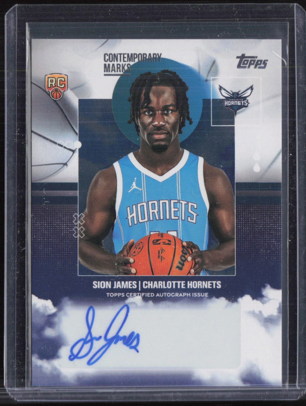 2025 Topps Contemporary Marks Sion James Auto Autograph RC Rookie