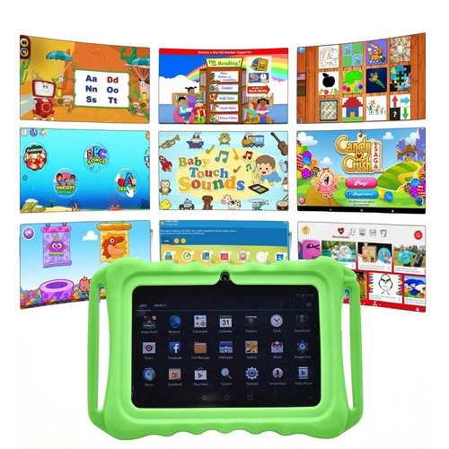 Kids Tablet 7in Tablet for Kids 64GB Android 9 WiFi YouTube Netflix Google Play - Picture 2 of 15