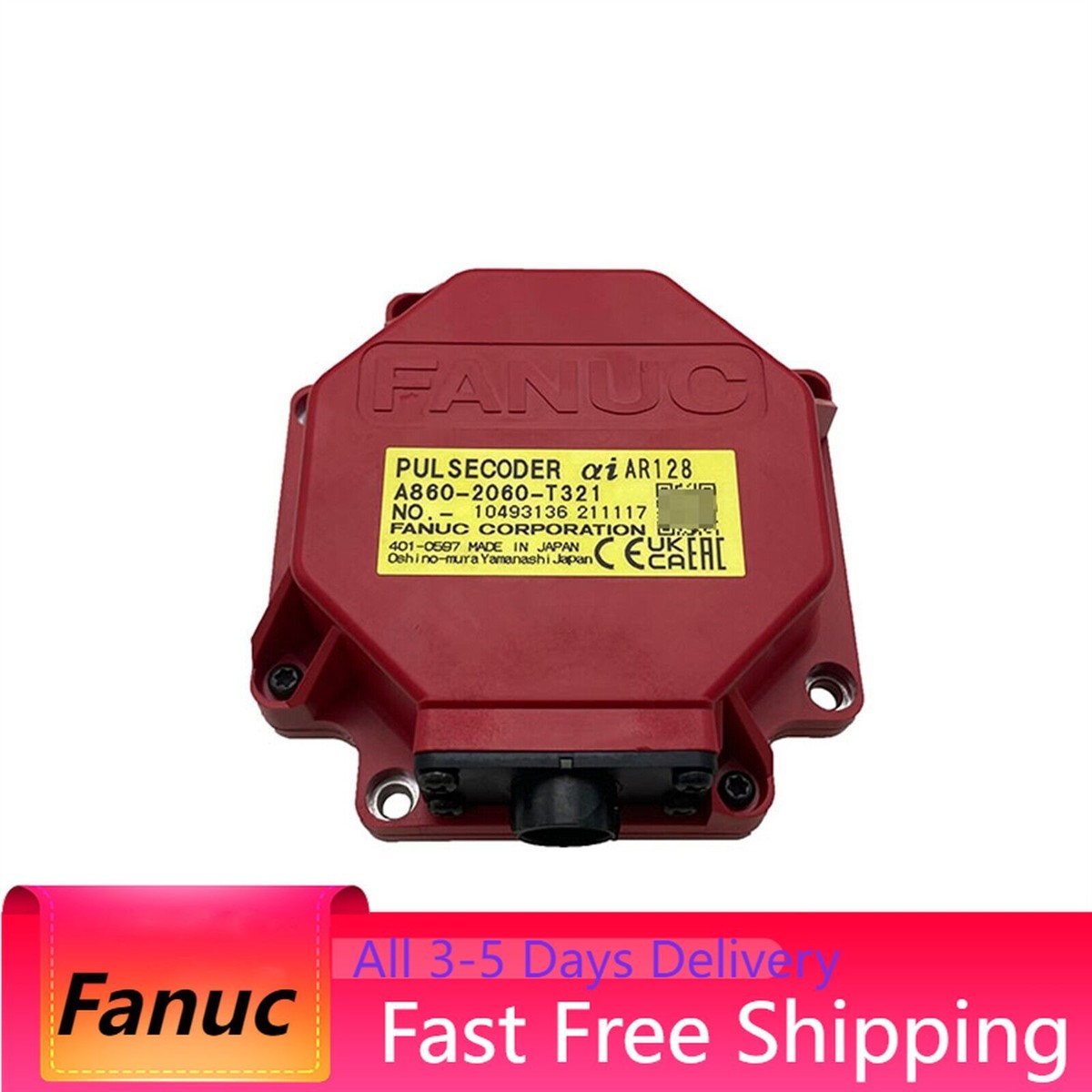 1Pc A860-2060-T321 A8602060T321 Servo Motor Encoder for FANUC 
