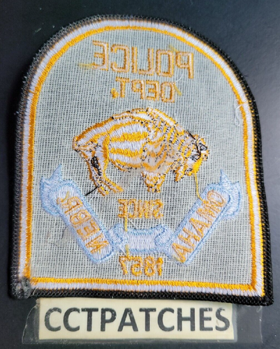OMAHA, NEBRASKA POLICE LEFT SHOULDER PATCH NE - Picture 2 of 2