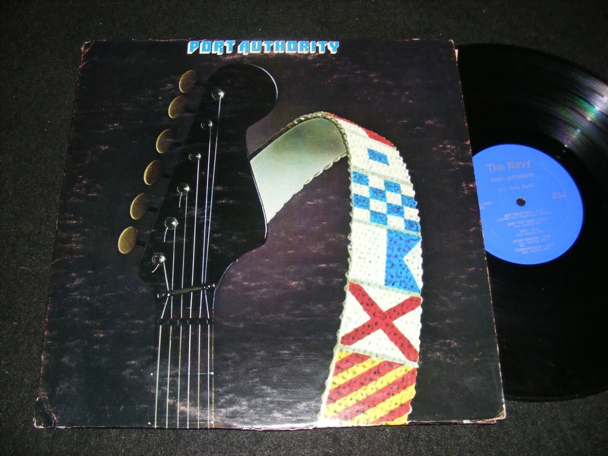 洋楽 United States Navy Port Authority LP PORT AUTHORITY LP Navy US Armed Forces Jazz/ Funk Band Lp GROOVES
