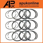 3x Piston Cord 5 Ring Set for Fordson Super Dexta Massey Ferguson 35 135 Tractor