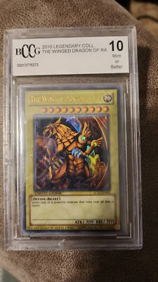 Yugioh Egyptian God Cards Slifer, Obelisk, Ra LIMITED EDITION(Grade 10) |  eBay