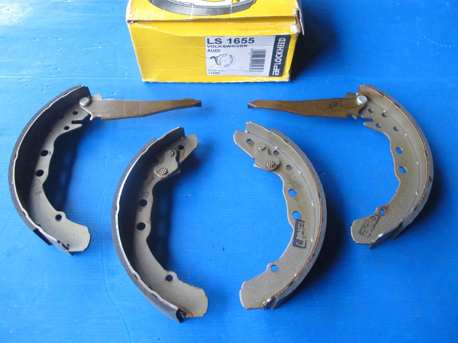 Mâchoires de freins arrière Delphi anti-rouille pour tambour Caddy