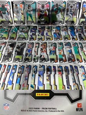 2023 Panini Prizm Football ROOKIES & Vets #201-400 - PICK A CARD - COMPLETE SET