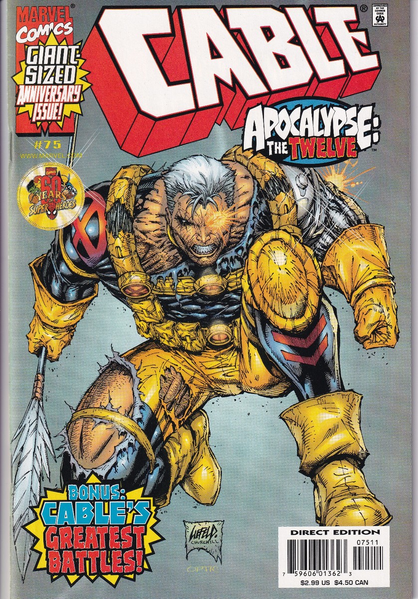 CABLE Vol. 1 #75 January 2000 MARVEL Comics - Giant Sized