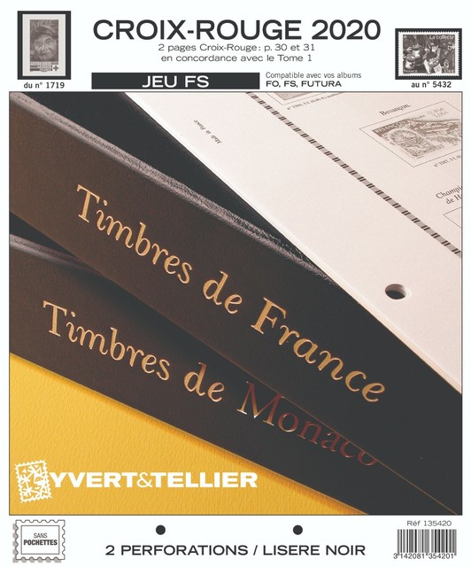 2020 France Yvert et Tellier FS Red Cross Game Ref: 135420 2020 France Yvert et Tellier FS Red Cross Game Ref: 135420