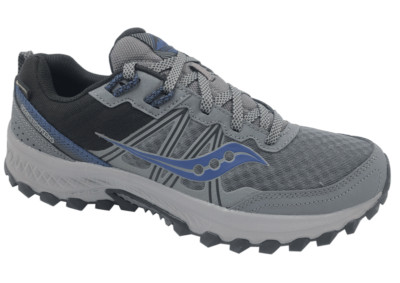 Saucony Z1684* Mens Charcoal/Storm Excursion TR14 Trail Hiking Shoes Size 9W