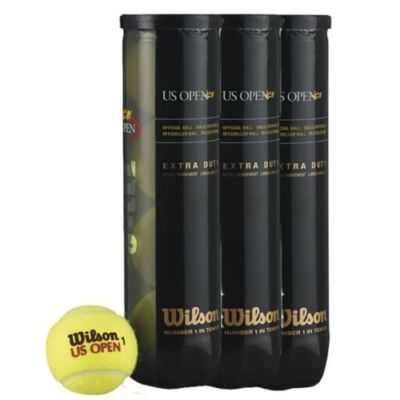 SECHS DUTZEND WILSON US OPEN TENNISBÄLLE, BÄLLE kostenlose UK-LIEFERUNG.