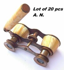 BRASS BINOCULAR OPERA GLASS NAUTICAL MARITIME BINOCULAR SPYGLASS SET OF 20 UNIT