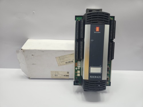 KONGSBERG RDIOR420 REMOTE DIGITAL INPUT/OUTPUT AND RELAY MODULE 306713 REV 1.4.1