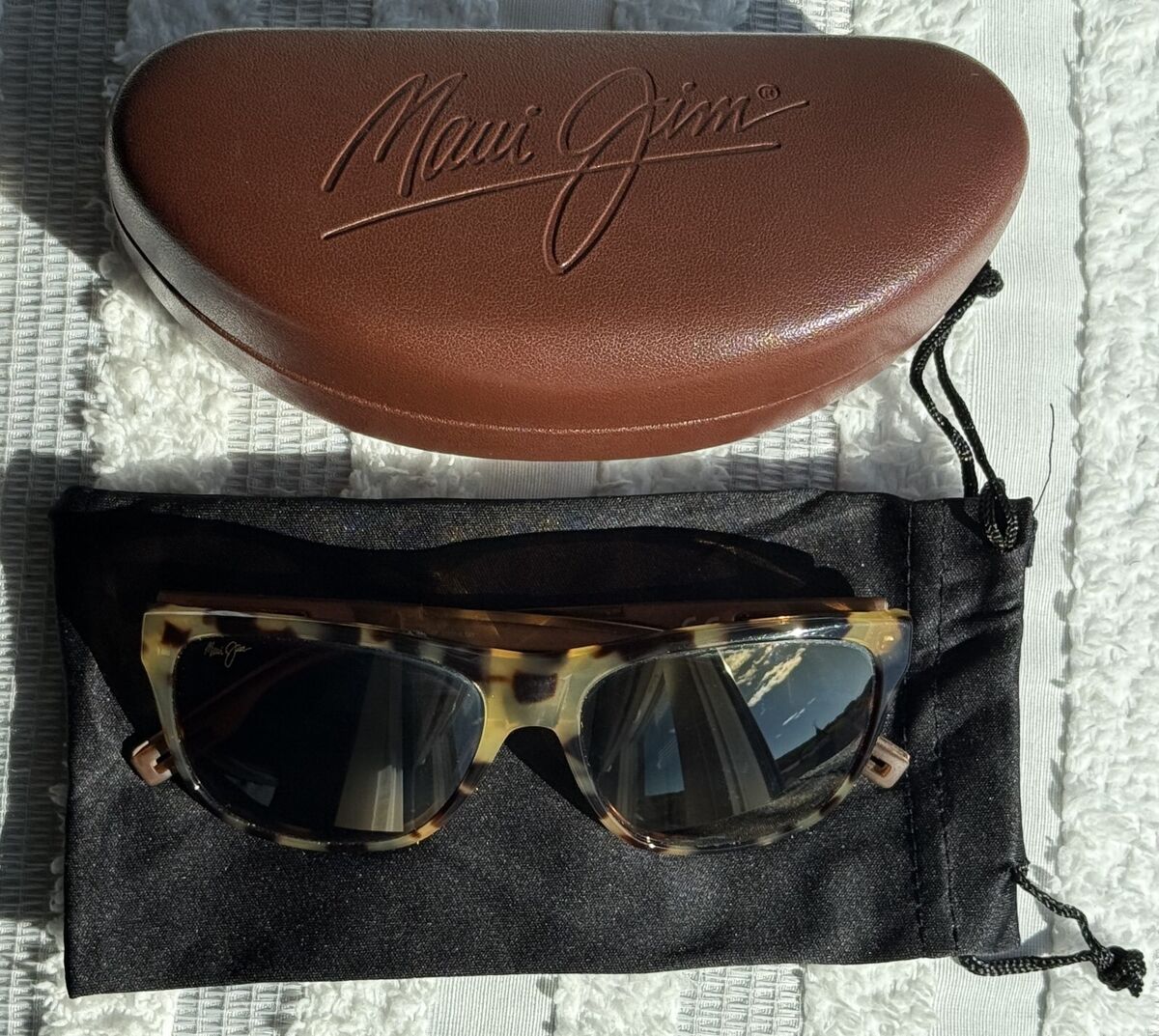 Maui Jim Howzit MJ 734 10L Tokyo Tortoise Frame + HCL Bronze