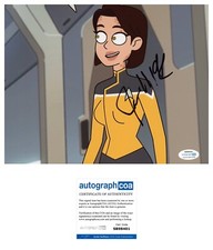 Jessica McKenna ‘Star Trek’ Signed Autograph 8x10 Photo ‘Ensign Barnes’ ACOA