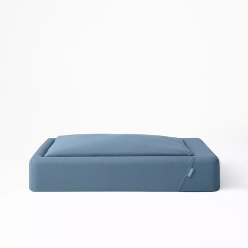 2 PIECES Dog Bed Detachable Comfort Cushion Tuft & Needle BLUE COVE LARGE NEW - Picture 6 of 13