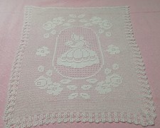 Copertina Carrozzina All'uncinetto fatto a mano