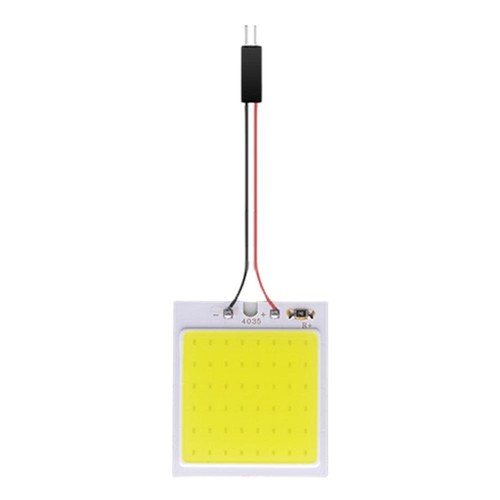 Luce di lettura interna auto led bianco 48-SMD universale piatta Lighta3d8 - Foto 4 di 16