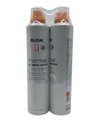 Rusk Thermal Flat Iron Spray Thermal Protectant Spray OZ Set
