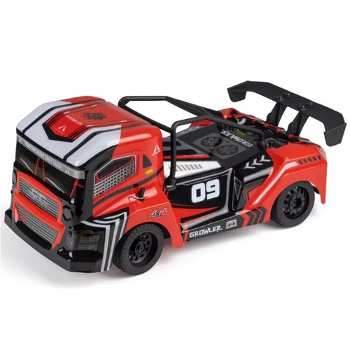 Pinecone Model 1/16 4WD RC Drift Euro Truck Red RTR w/Radio #SG-1609 Red Sealed - Picture 9 of 15