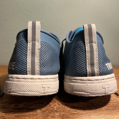 TRUE Linkswear Eco Knit For The Planet men’s blue golf shoes spikeless Size 11.5 - Picture 8 of 12