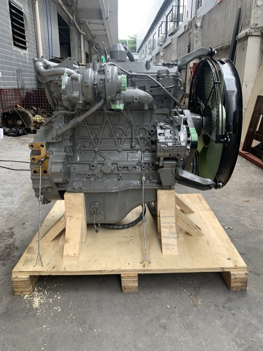 Isuzu 4HK1 diesel complete engine assembly Hitachi excavator
