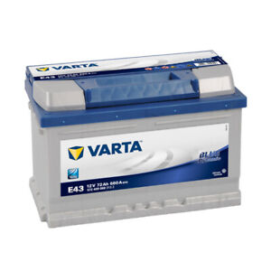 VARTA Blue Autobatterie E43 12V 72Ah ers. 70Ah 5724090683132 Sofortversand *NEU*