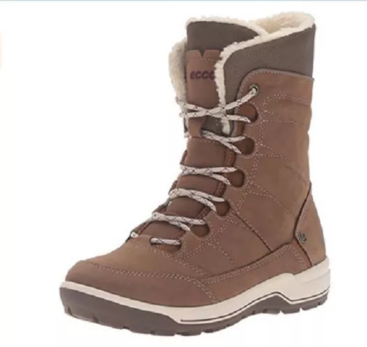 New Womens ECCO Sport Trace Lite High Birch/Dark Clay Boots 41 US 10-10.5 | eBay