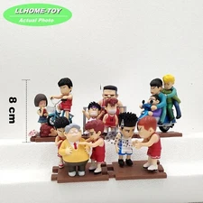Anime SD Sakuragi Hanamichi Kaede Rukawa 5pcs Figure Action Toy Gift