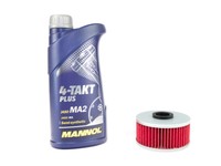 MotoröL ÖLfilter HF144 Set SAE 10W-40 1 Liter FüR Yamaha XJ 550 600 XJ 900 FZR6