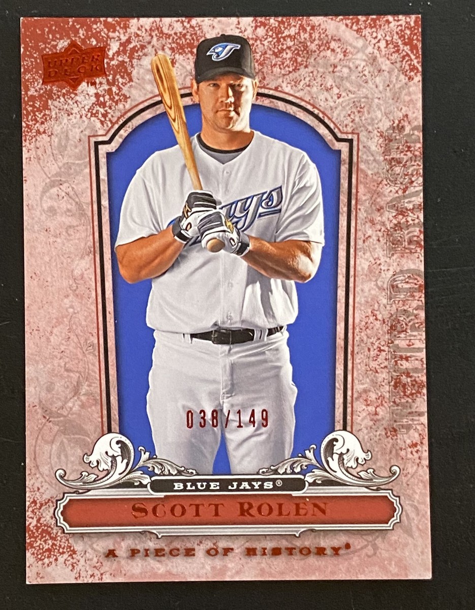 Scott Rolen 2008 UD Piece of History Red 38/149 - Blue Jays | eBay