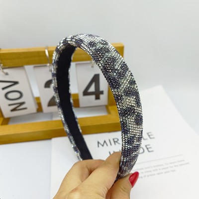 Ondder Damen Stirnband Mit Knoten & Strass – Rutschfest, 6,1 Cm Breit – Schicker Haarschmuck Für Party & Alltag