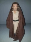 Vintage Star Wars Qui Gon Jinn 12' Action Figure - 1993 Hasbro - No Lightsaber