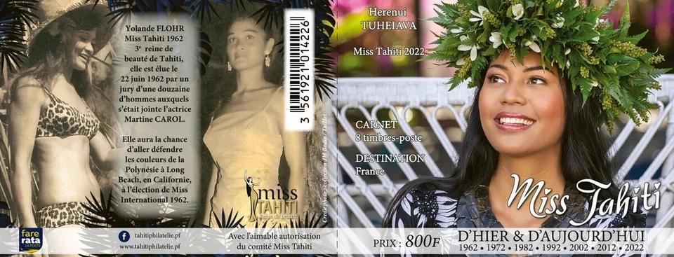 French Polynesia - Booklet Miss Tahiti (2023) - Image 3 of 3