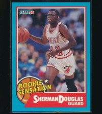 1990-91 Fleer Rookie Sensation #10 Sherman Douglas rc NM-MT