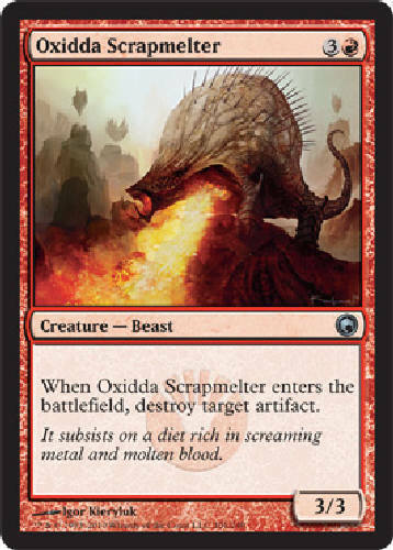 OXIDDA SCRAPMELTER X4 4 4X Scars of Mirrodin MTG Magic Cards DJMagic - Bild 1 von 1