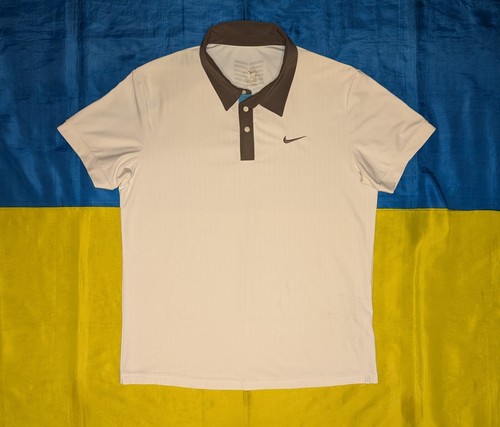 ● RARE RF FEDERER MIAMI OPEN 2009 TENNIS SHIRT NIKE SIZE MEN'S ADULT L ● - Picture 2 of 11