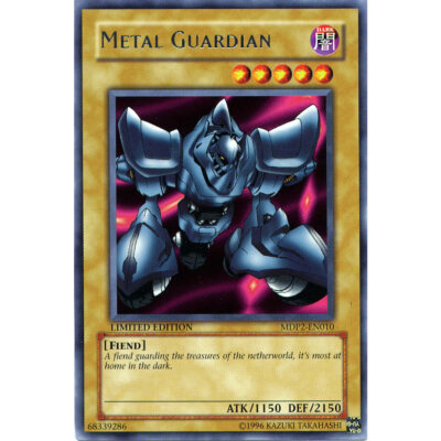 Metal Guardian MDP2-DE010 Yu-Gi-Oh! Karte Rare Limited Edition