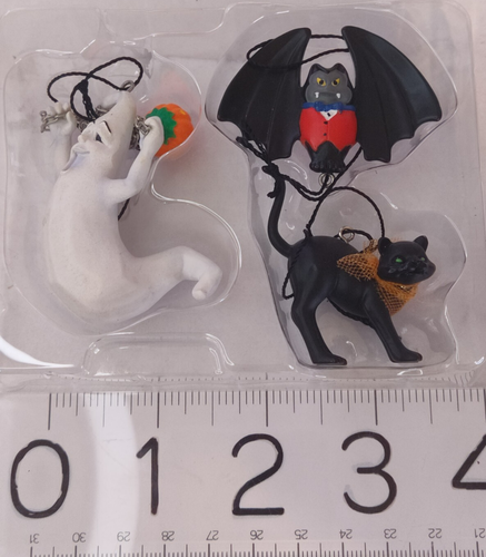 Hallmark Ravenwood Lane Halloween Set di 3 ornamenti Frederick O'Ghastly Ghost - Foto 5 di 12