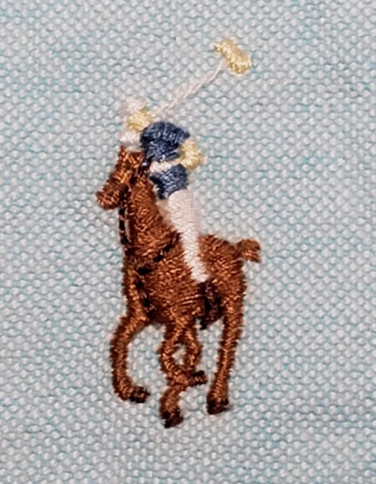 VTG Ralph Lauren Polo Classic Fit Button Down Shirt Mens 3XLT Teal LS