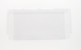 5x PANASONIC 3DO CIB SNAPBACK STYLE CASE (SIZE A)-CLEAR PROTECTIVE BOX PROTECTOR