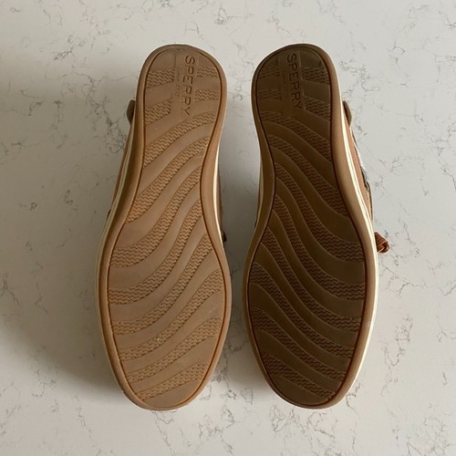 Scarpe da barca Sperry Top-Sider Songfish Varsity in lana da donna taglia 6,5 STS84409 autunno - Foto 10 di 12