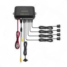 Car general reversing radar with on-board 4-probe visual rearview radar BIBI