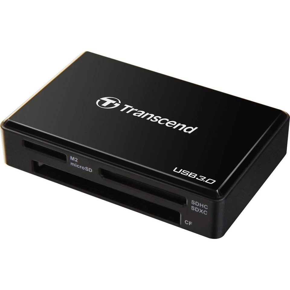 Transcend TS-RDF8K2 All-in-One Memory Card Reader USB 3.0 MicroSD/SDHC/SDXC-UK - Image 3 of 4