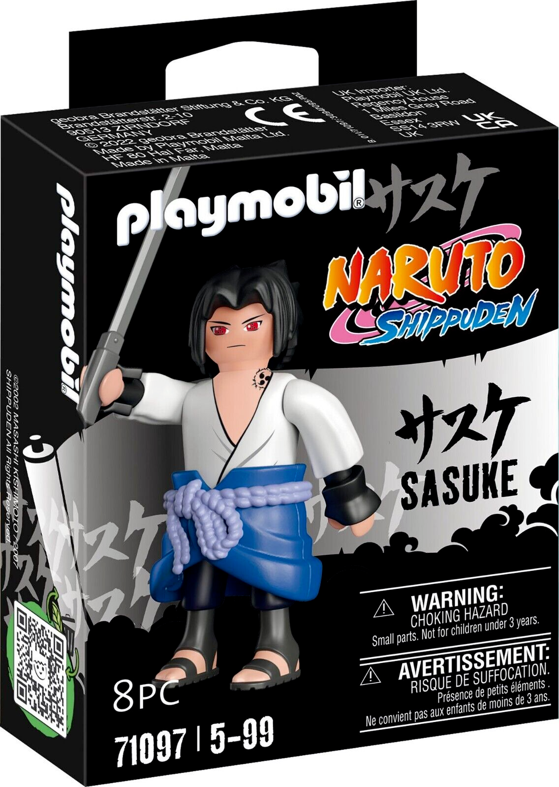 PLAYMOBIL Naruto 71097 SASUKE