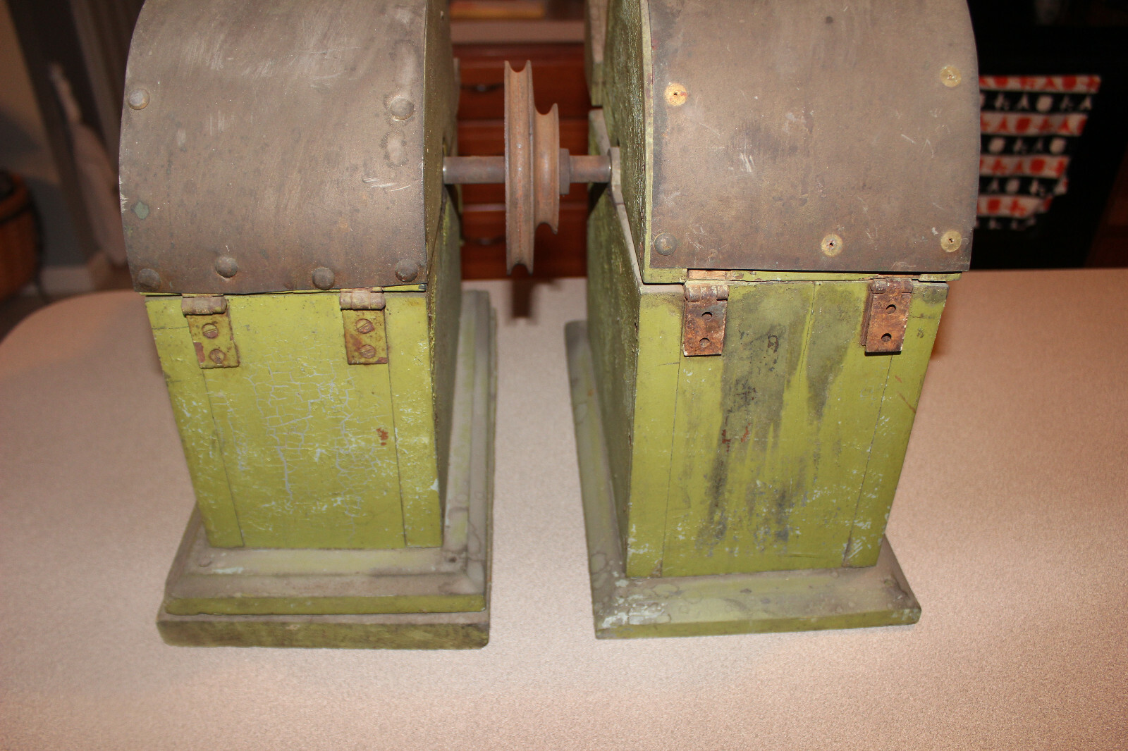 RARE Antique 19th Century Central Pennsylvania Dual Horseradish Grinder